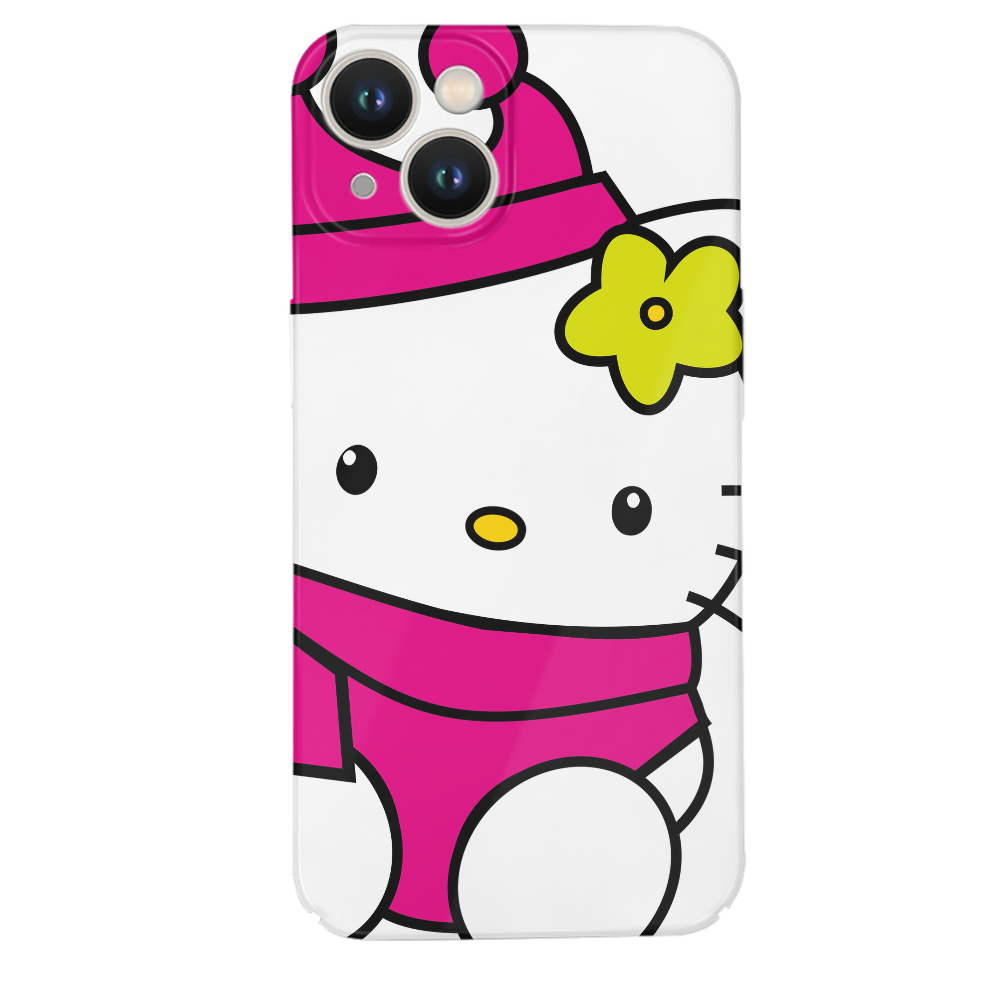（画像用） Hello Kitty ハローキティ 【iPhone 14シリーズ対応】ハードケース
